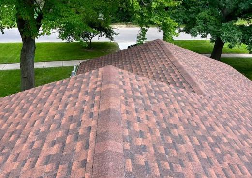 Full Roof Replacement — finished shingles